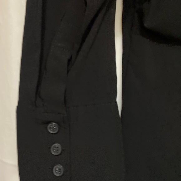 Free People black Lon sleeved Calico jumpsuit. sZ S - Picture 8 of 13